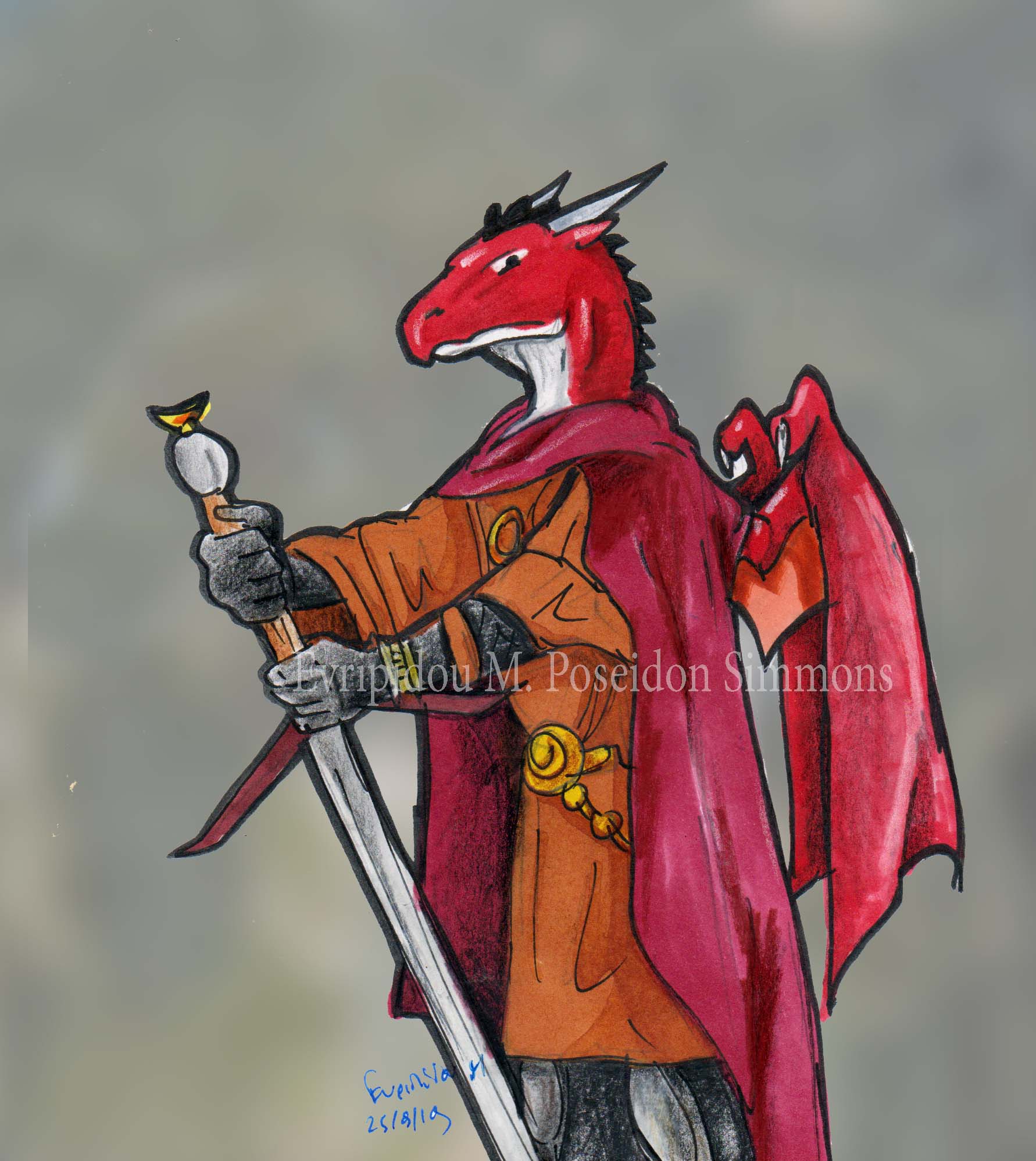 red dragon knight