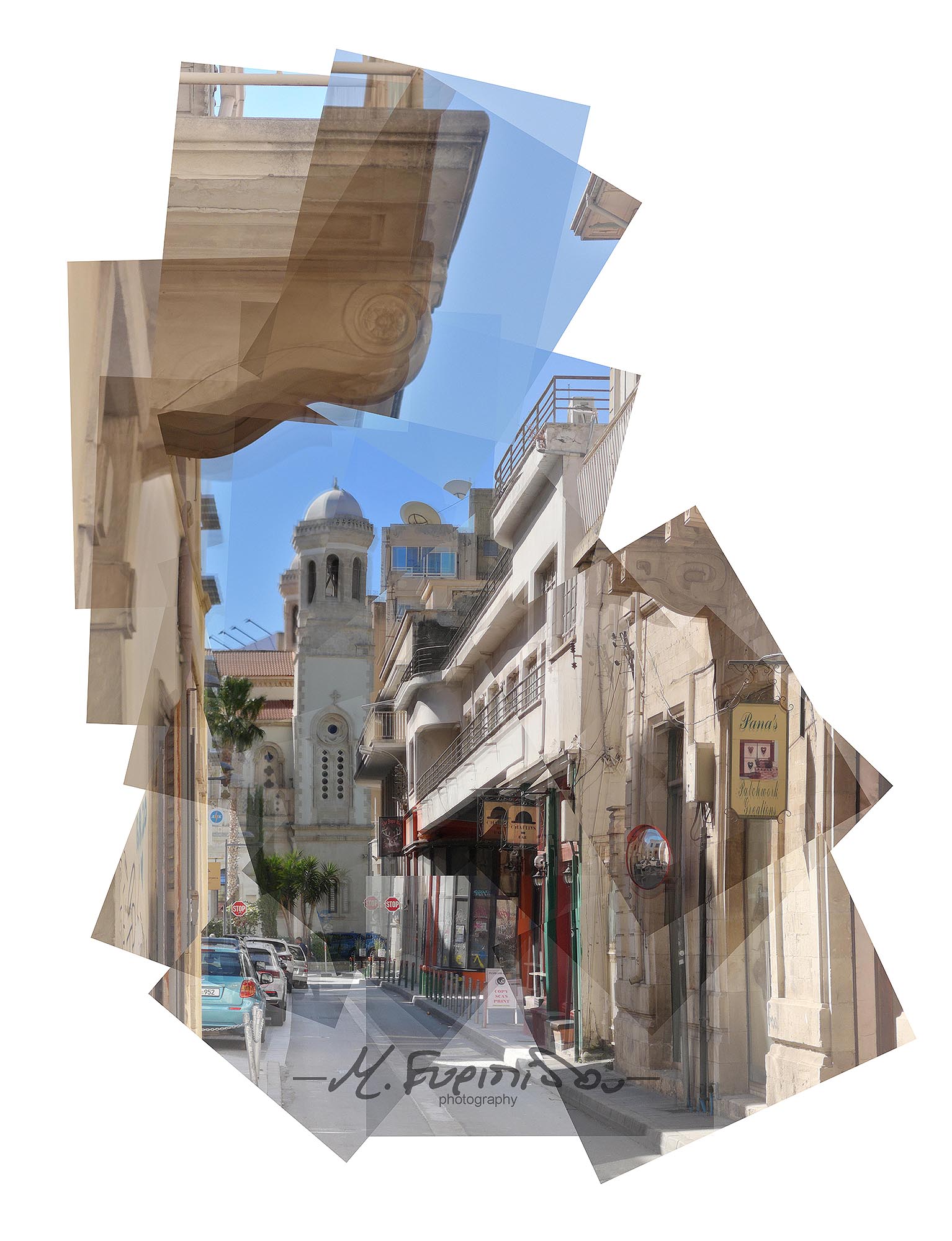Cyprus-limassol saripolou street collage