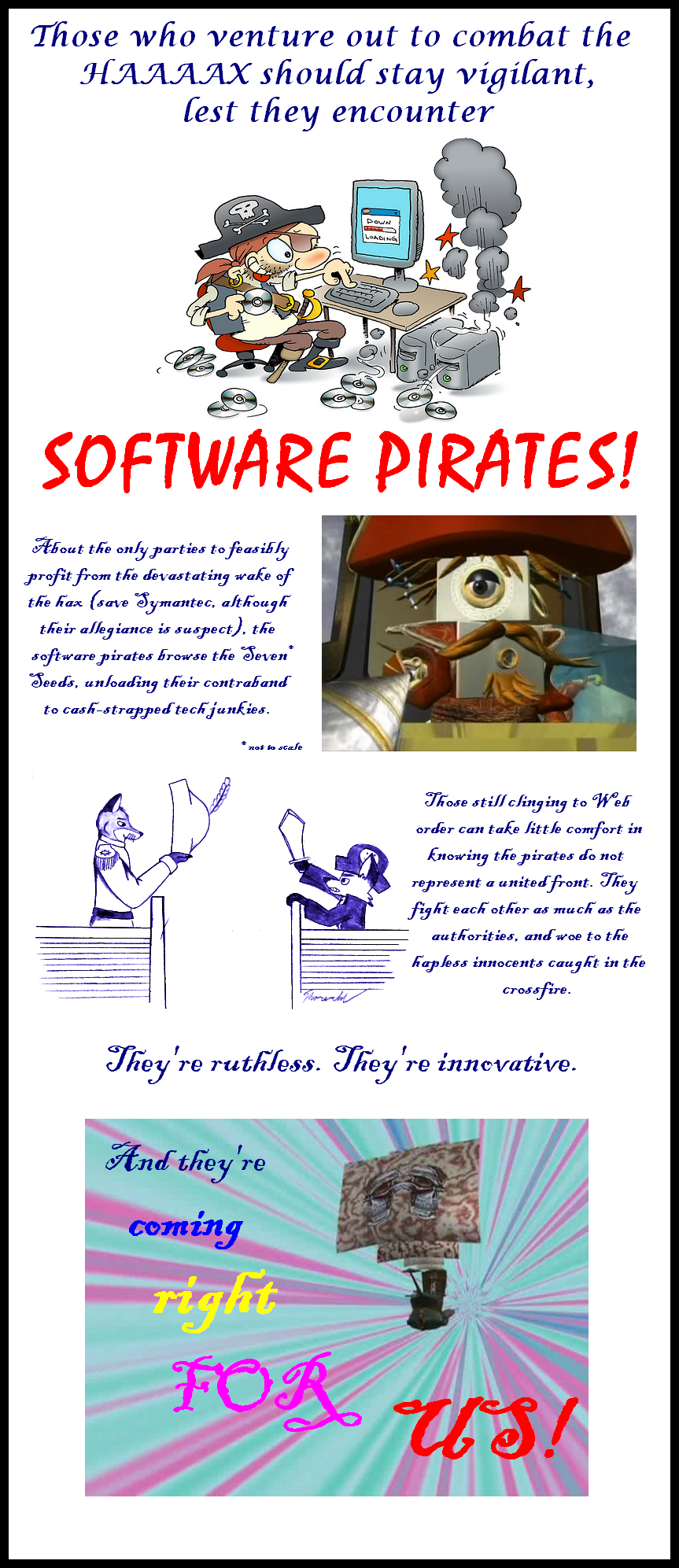 Enter the Software Pirates