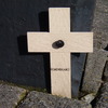 Wooden cross, Neuville-St Vaast