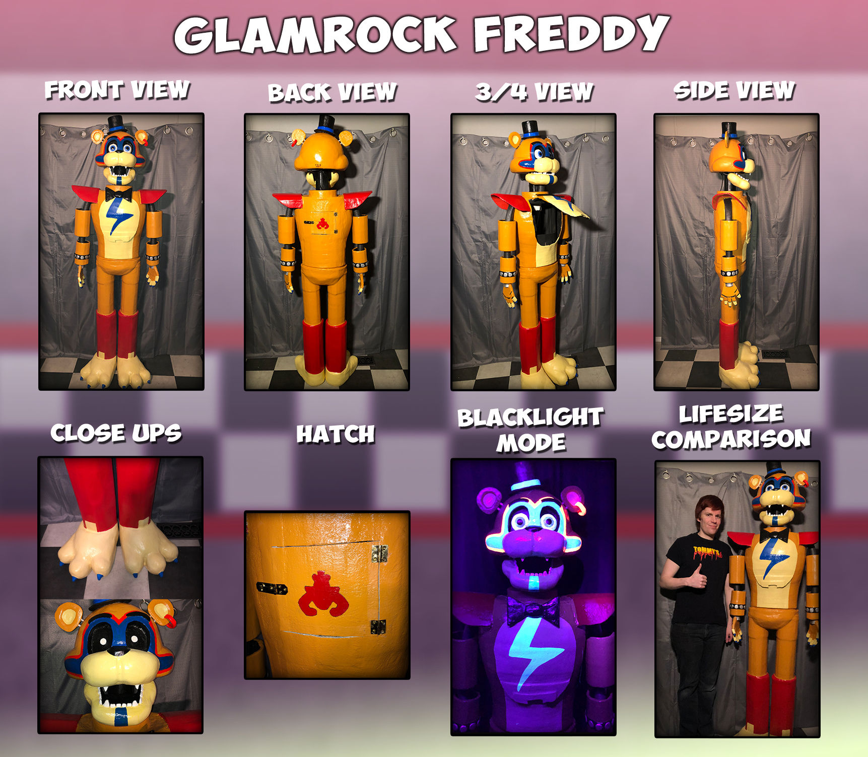 Glamrock Freddy Puppet