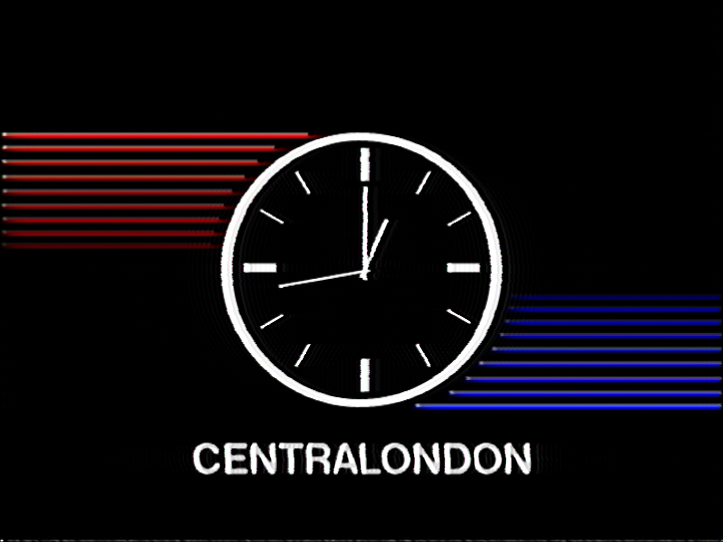 Central London clock (1982)