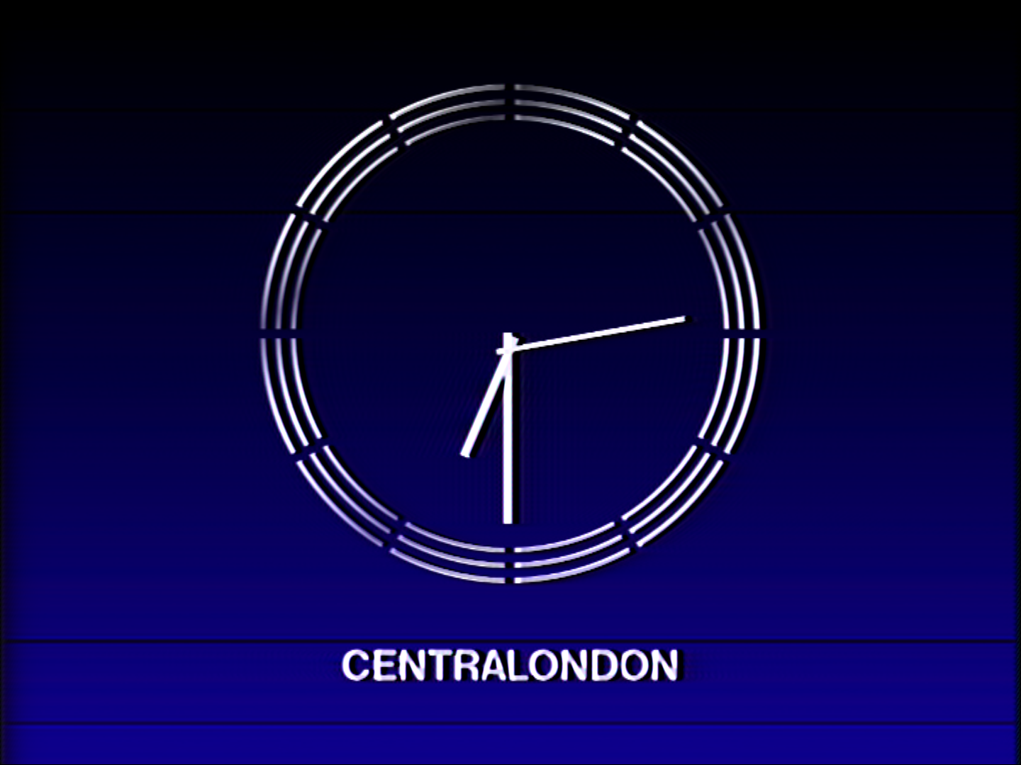 Central London clock (1985)