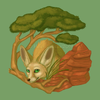Elemental Fox- Earth and Plant