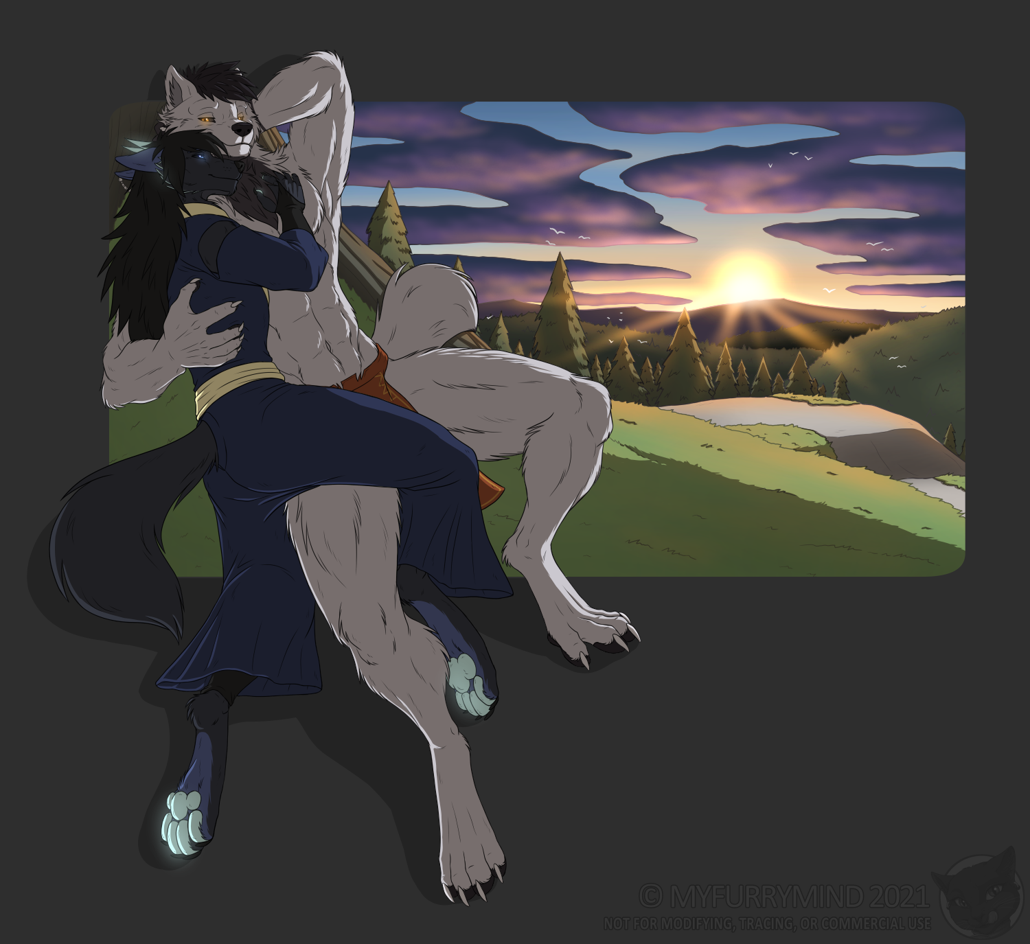  Comm: Lycaoz And Faolan for Mystael