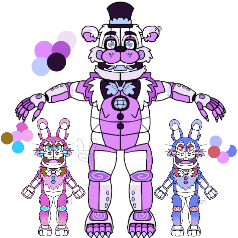 Funtime Fizzy(Freddy) and the Bons!