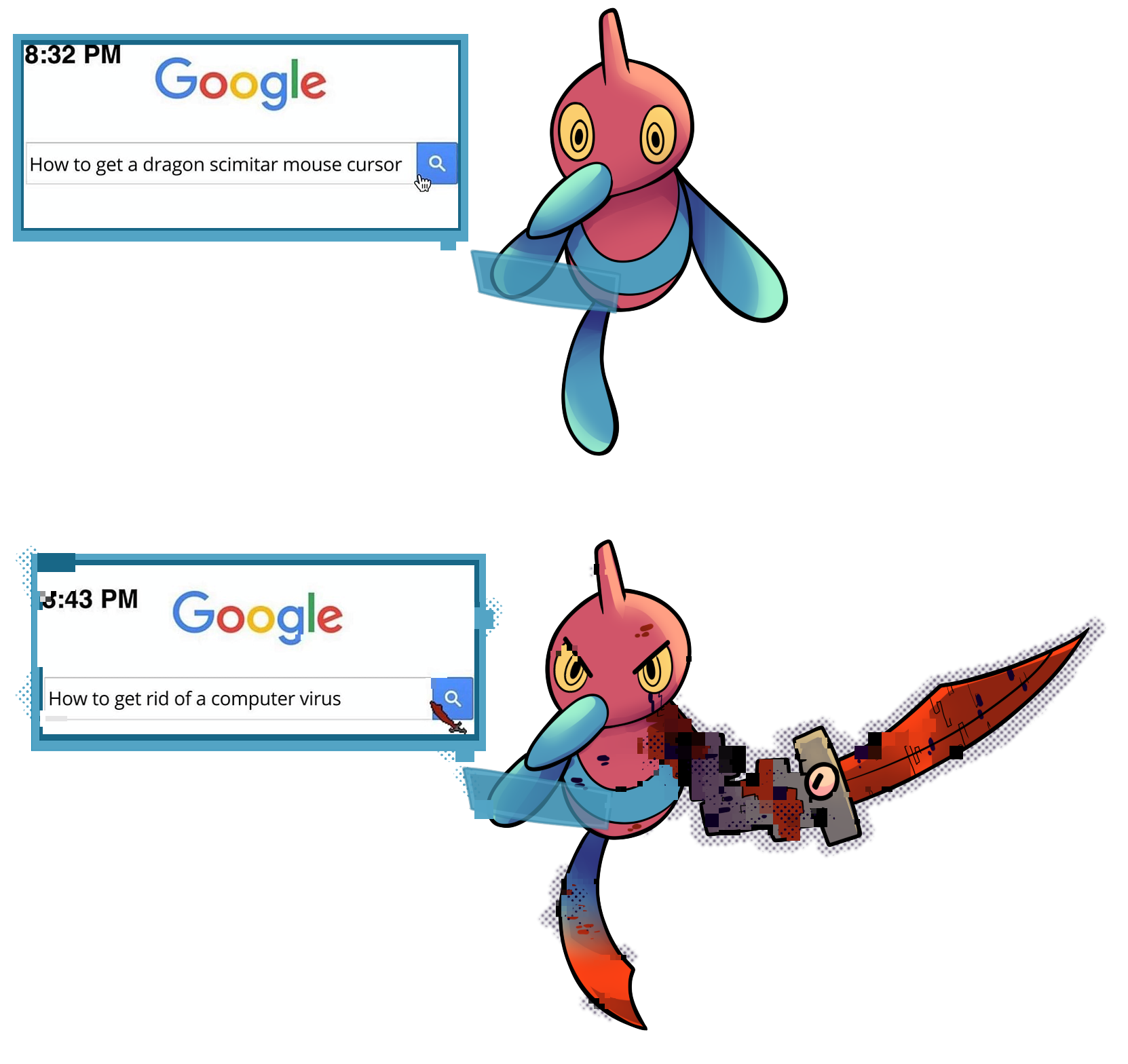 Remember to virus protect you Porygon-Z