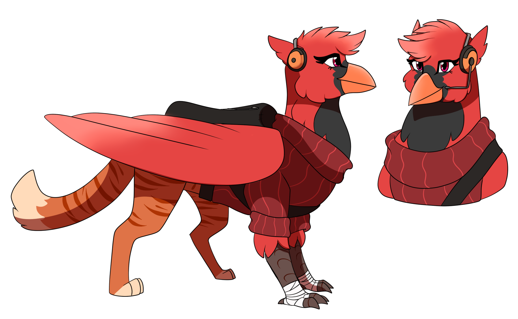 Red Fem GriffinScout
