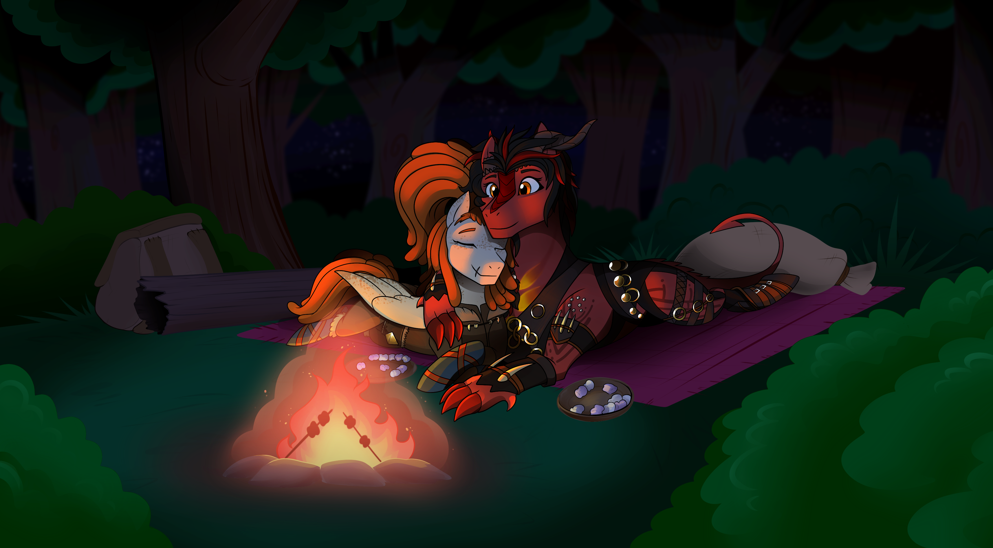 AT: Campfire Cuddles