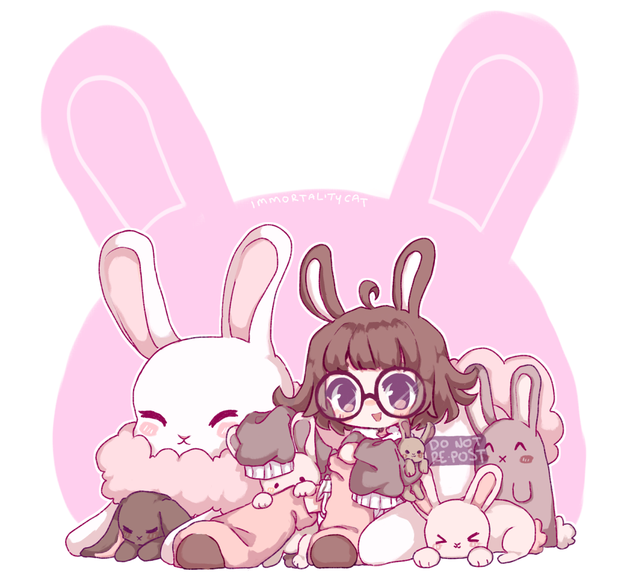 pink bunnies