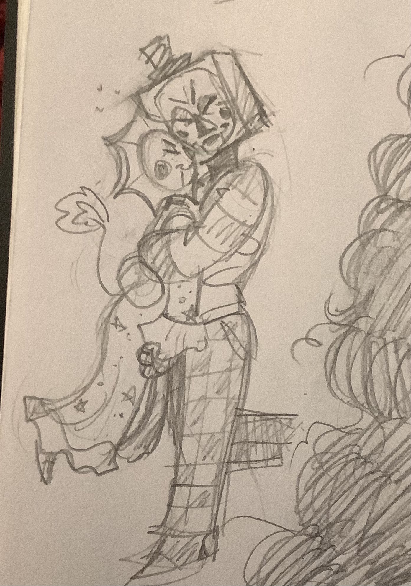 Sunny and The Toymaker huggin