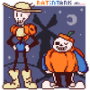 Halloween Skeleton Brothers