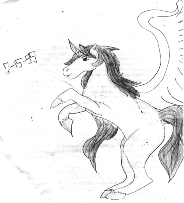 it's a unicorn/pegasus thingie horse....YEAH!!! XD