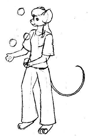 A Juggling Mouse