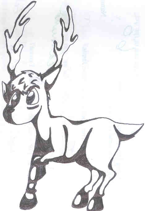 Kas the reindeer!