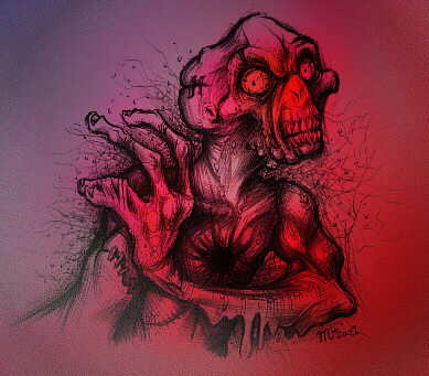 Blech, a zombyish creature..