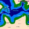 Map of Wolf Island Lehkrah: 1492