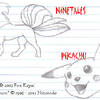 Pokemon Pencil Sketches