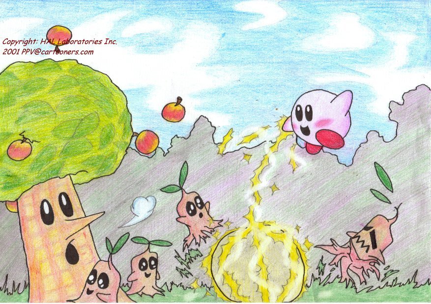 Pop Star: Kirby vs. Whispy Woods